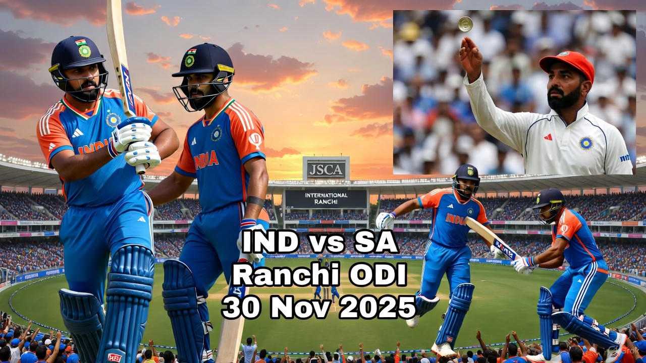 india vs south africa odi ranchi 2025