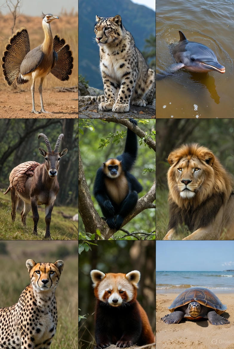 Key wildlife species & conservation updates for UPSC 2026 environment section.